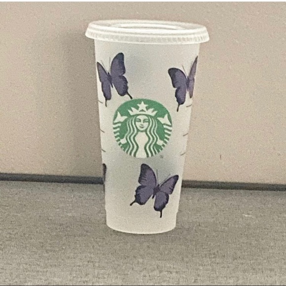 Butterfly Starbucks Cup